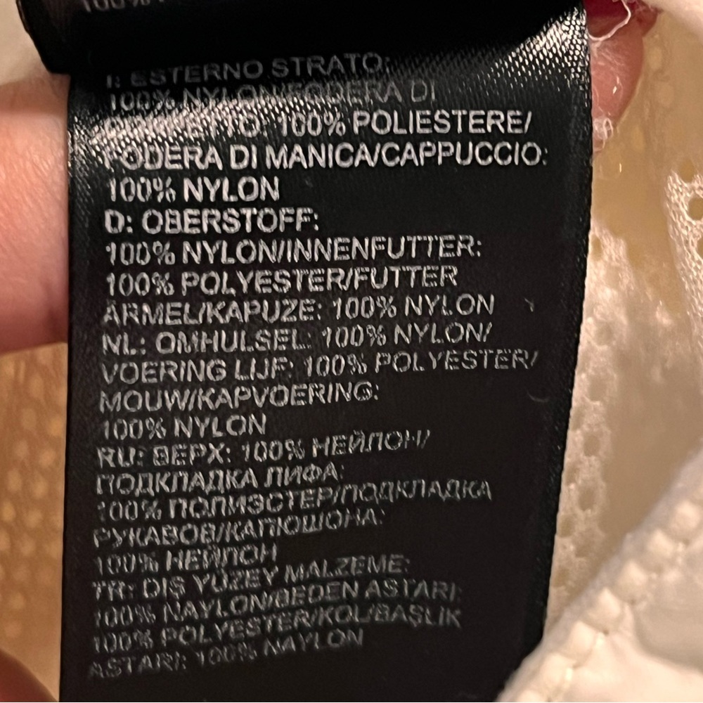 The North Face Women's Hooded Cream Jacket GUC - Picture 7 of 11